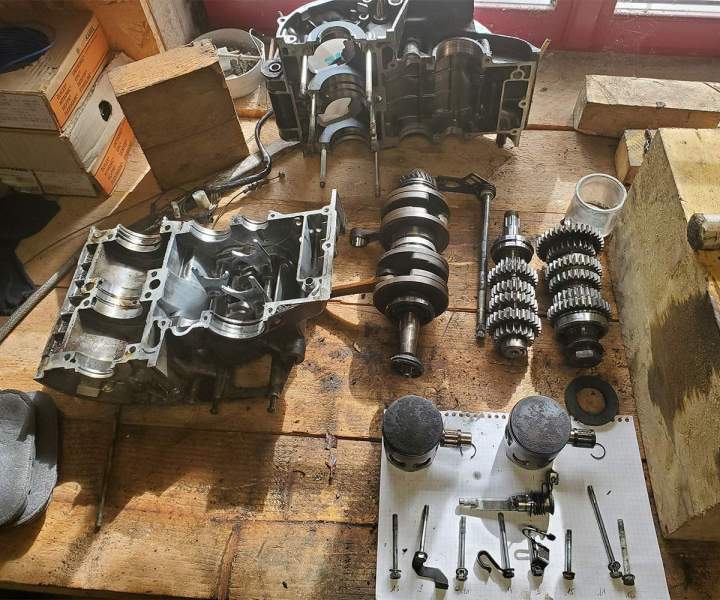 Vente de pièces d'occasion pour motos anciennes Noron-la-Poterie