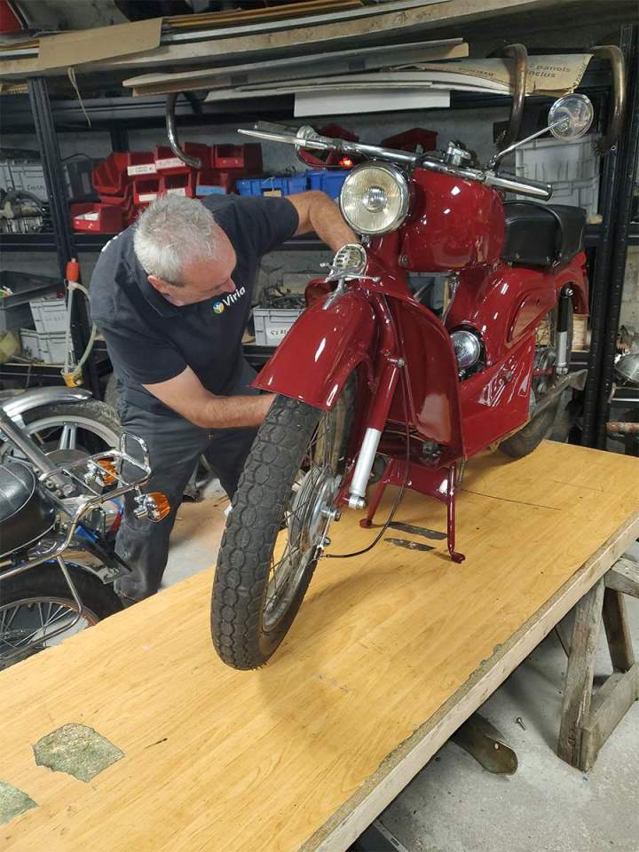 Restauration de motos anciennes Noron-la-Poterie